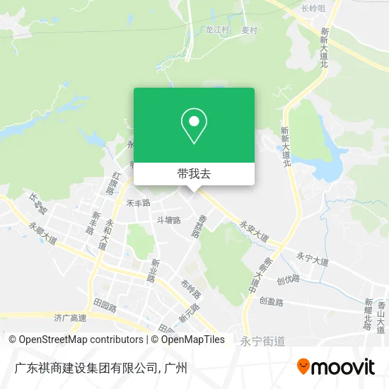 广东祺商建设集团有限公司地图