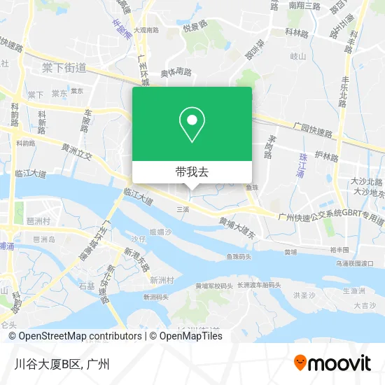 川谷大厦B区地图