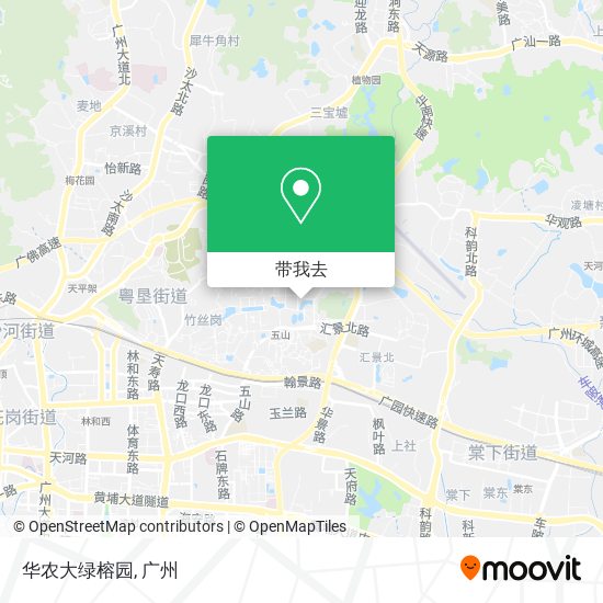 华农大绿榕园地图