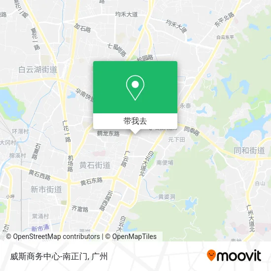 威斯商务中心-南正门地图