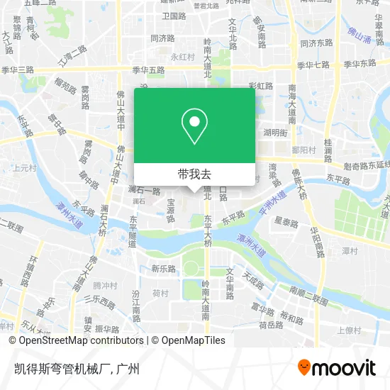 凯得斯弯管机械厂地图
