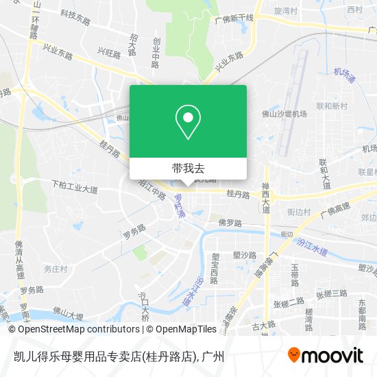 凯儿得乐母婴用品专卖店(桂丹路店)地图