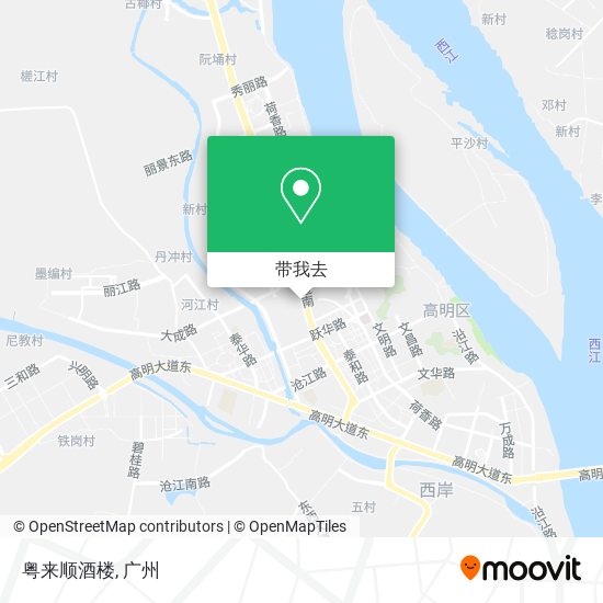 粤来顺酒楼地图