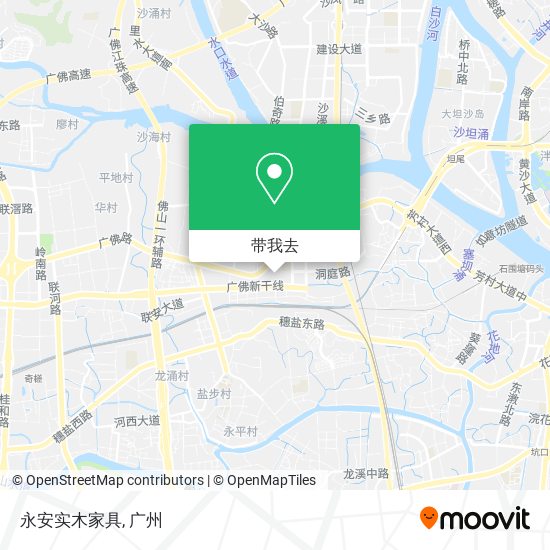 永安实木家具地图