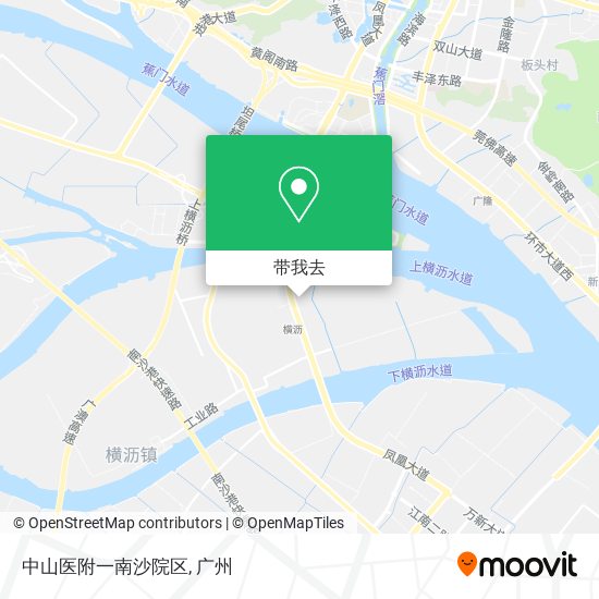 中山医附一南沙院区地图