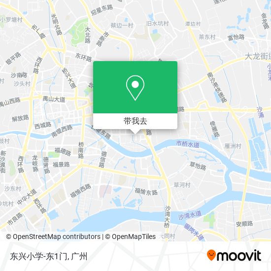 东兴小学-东1门地图