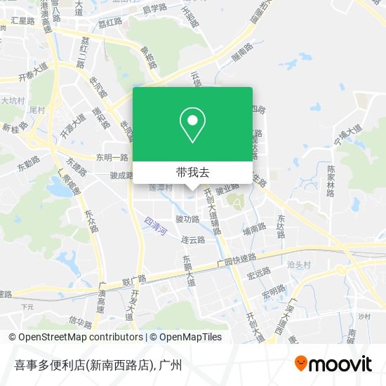 喜事多便利店(新南西路店)地图