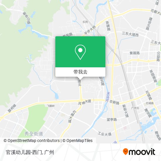 官溪幼儿园-西门地图