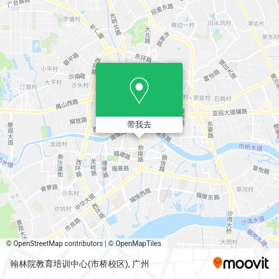 翰林院教育培训中心(市桥校区)地图