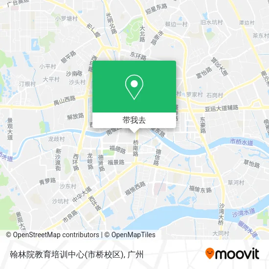 翰林院教育培训中心(市桥校区)地图