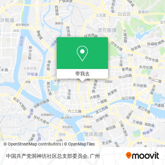 中国共产党洞神坊社区总支部委员会地图