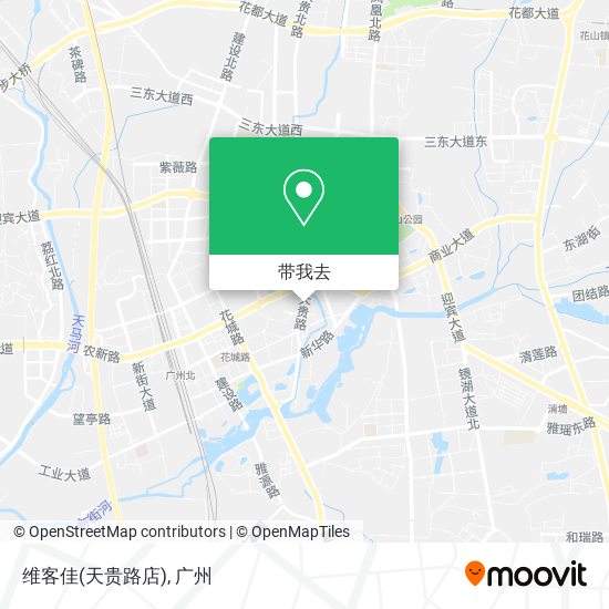 维客佳(天贵路店)地图
