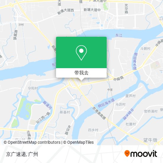 京广速递地图