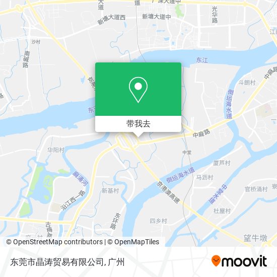 东莞市晶涛贸易有限公司地图