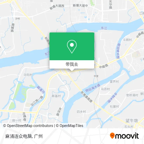 麻涌连众电脑地图
