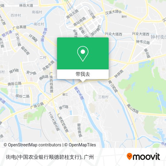 街电(中国农业银行顺德碧桂支行)地图