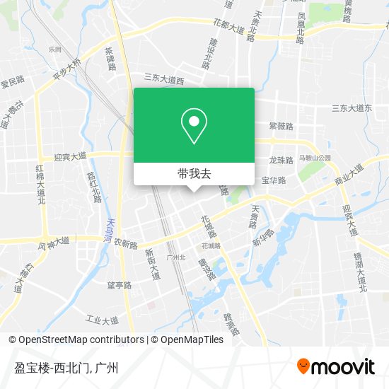 盈宝楼-西北门地图