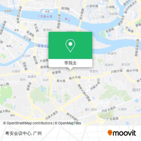粤安会议中心地图