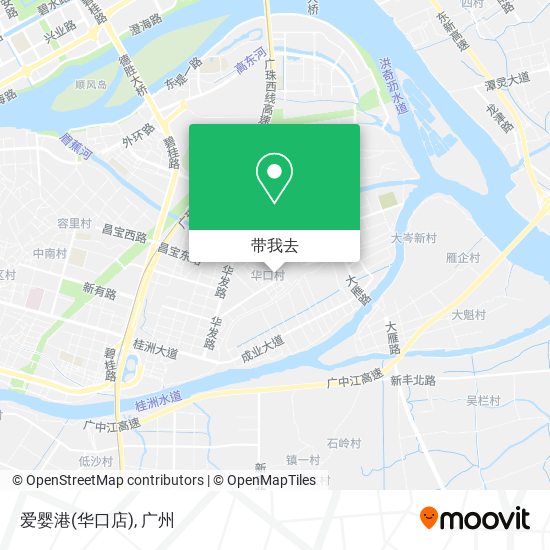 爱婴港(华口店)地图