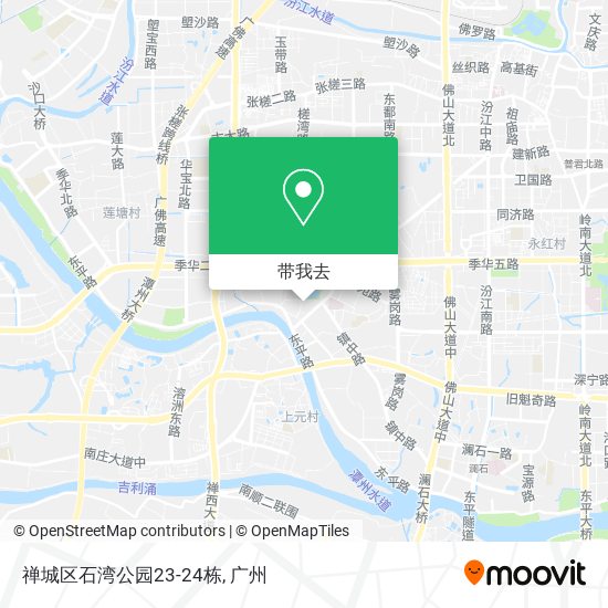 禅城区石湾公园23-24栋地图