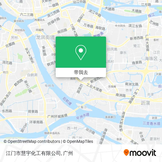 江门市慧宇化工有限公司地图