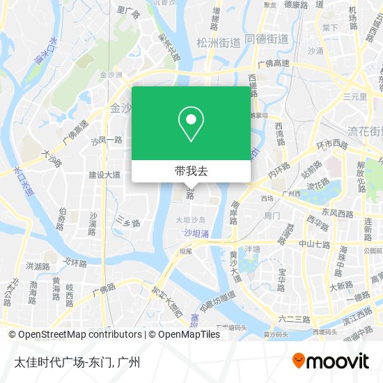 太佳时代广场-东门地图