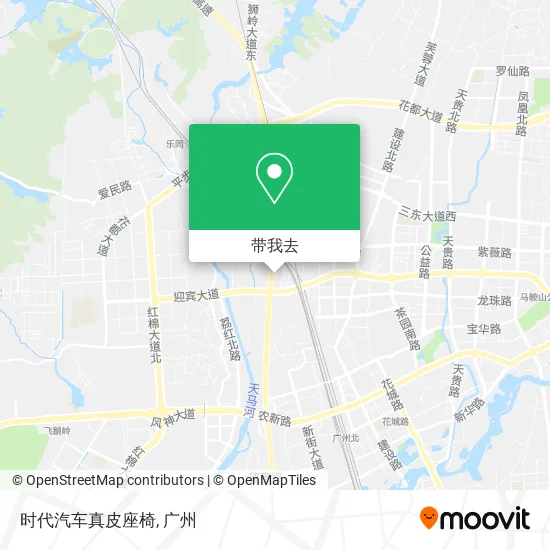 时代汽车真皮座椅地图
