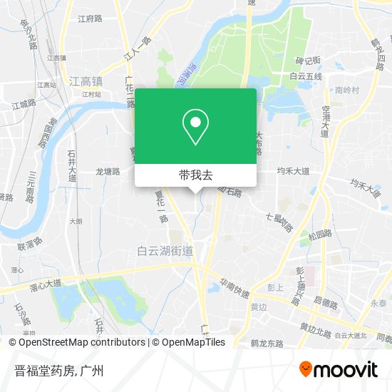 晋福堂药房地图