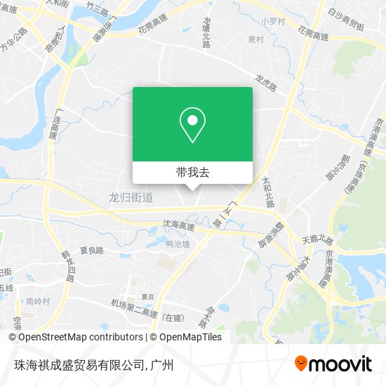 珠海祺成盛贸易有限公司地图