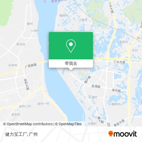 健力宝工厂地图