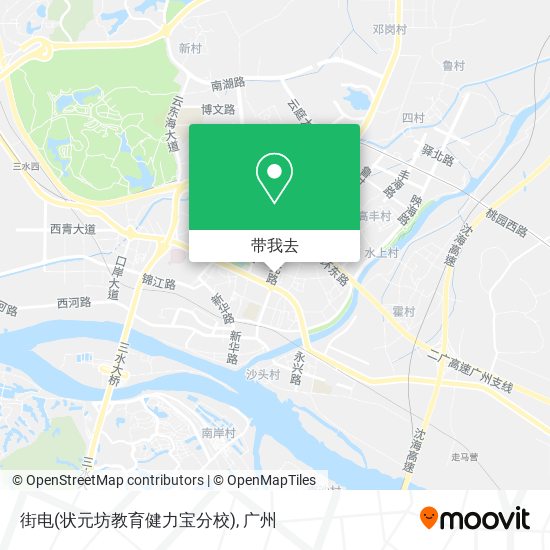 街电(状元坊教育健力宝分校)地图