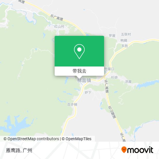 雁鹰路地图