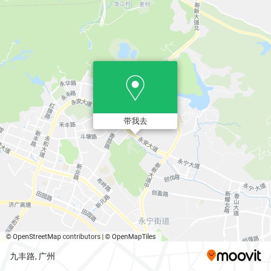 九丰路地图