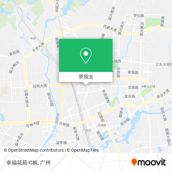 幸福花苑-C栋地图