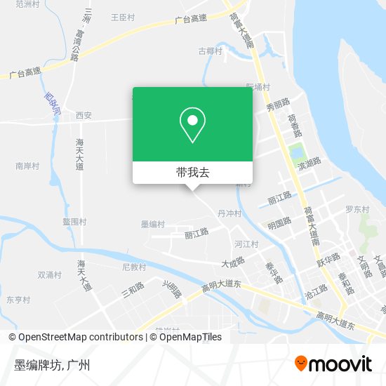 墨编牌坊地图