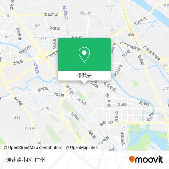连蓬路小区地图