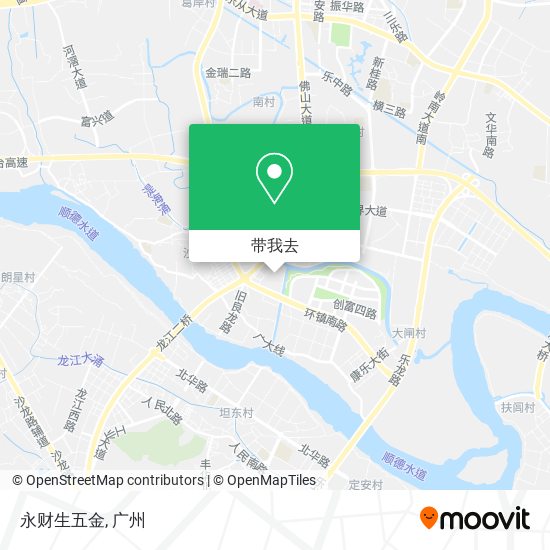 永财生五金地图