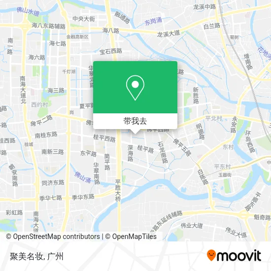 聚美名妆地图