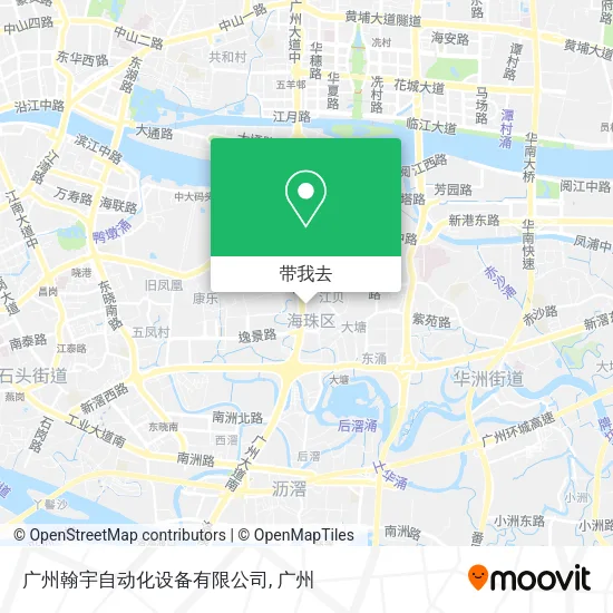 广州翰宇自动化设备有限公司地图