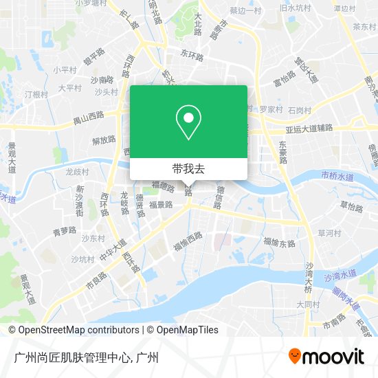 广州尚匠肌肤管理中心地图