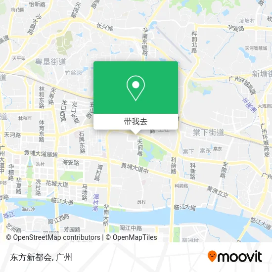 东方新都会地图