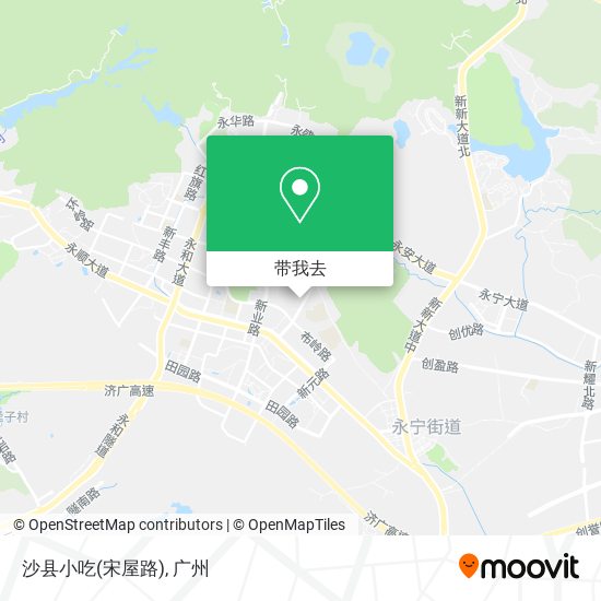沙县小吃(宋屋路)地图