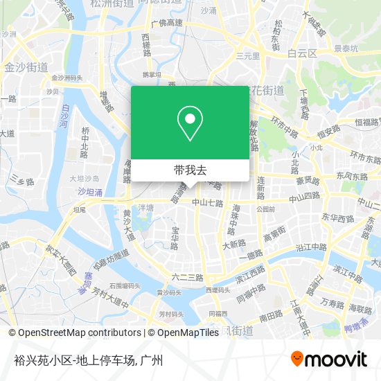 裕兴苑小区-地上停车场地图