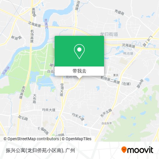 振兴公寓(龙归侨苑小区南)地图