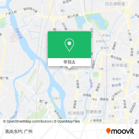 凰岗东约地图