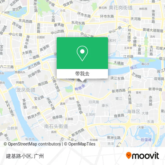 建基路小区地图