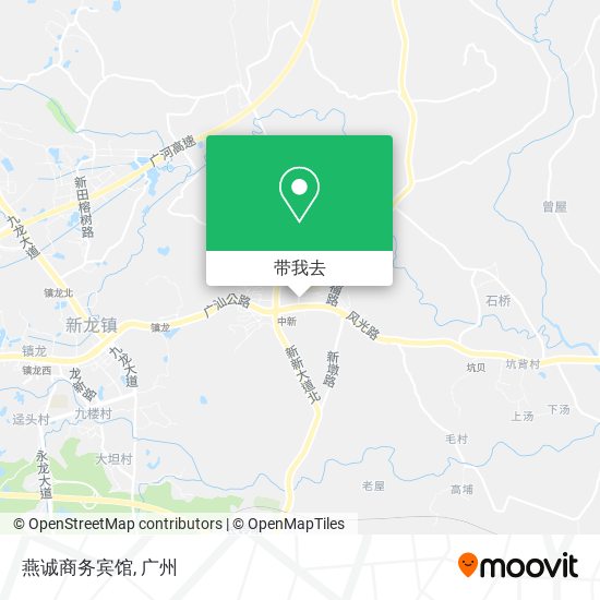 燕诚商务宾馆地图