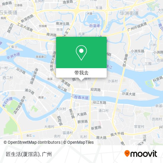 匠生活(厦滘店)地图