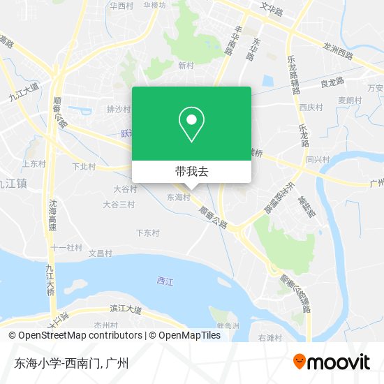 东海小学-西南门地图