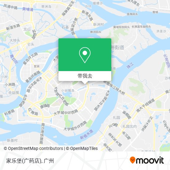 家乐堡(广药店)地图